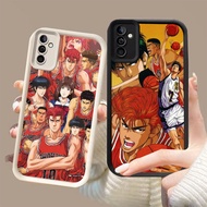 DK-82 Anime Slam Dunk Silicone Casing black and white for Samsung A35 A04s A16 A24 A05S A14 A15 A25 