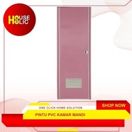 Pintu Kamar Mandi Toilet Wc / Pintu Pvc Plastik Motif Warna Polos