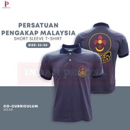 PERSATUAN PENGAKAP SHORT SLEEVE COLLAR T-SHIRT / SEKOLAH BERUNIFORM KOKURIKULUM