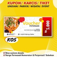 Parking Ticket Draw Coupons Casual Road Coupons Carnival Tickets Tourist Tickets Event Tickets