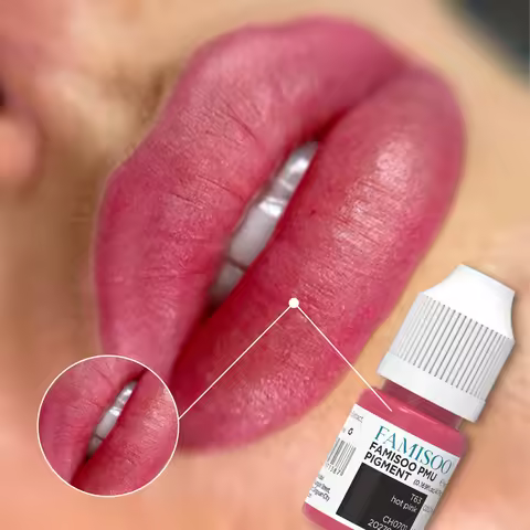 FAMISOO - Professional eye micropigmentation pigments for eye primer, tattoo eyeliner, fine eyeliner