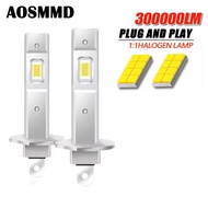 AOSMMD LED Headlights Canbus Bulb 15W 20000Lm CSP Chips Driving Fog Light H1 H7