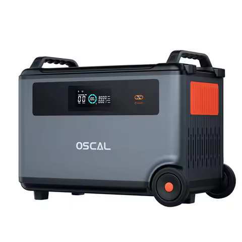 Oscal BP3600 3600Wh Extra Battery Pack 3600Wh to 57600Wh Battery Expandable Capacity Work with Power