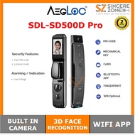 Aegloc SDL-SD500 Push Pull Smart Lock / AEGLOC SDL-SD500Pro Smart Lock 3D Face / SDL-SD500D Dummy Fo
