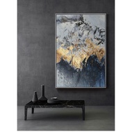 Tranh Canvas Cao Cấp | Tranh trừu tượng Abstract extra large wall art Mountain print Wall Art on Can