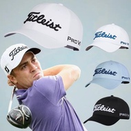 หมวก Titleist ของแท้หมวกกอล์ฟกระบังแสงกอล์ฟหมวกกีฬาหมวกหมวกแบบปรับได้ระบายอากาศได้ดี J.lindeberg DESCENTE PEARLY Gate ANEW Footjoymalbon Uniqlo
