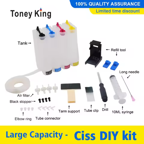 Continuous Ink Supply System CISS kit accessaries tank For Canon PG40 CL41 Pixma MP160 MP140 MP210 M