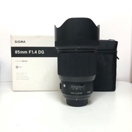 Lensa Sigma 85mm F1.4 DG HSM Art For DSLR Canon 600D 700D 80D 5D 6D 7D