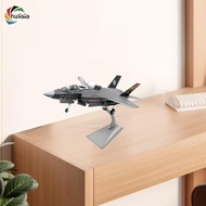 chulisia 1/72 Scale F35 B Fighter Jet Model Diecast Plane Model Simulation Desktop
