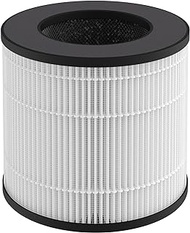 Breabetter PU-P05/AC201B True HEPA Replacement Filter Compatible with FULMINARE PU-P05 Air Purifier and Purivortex AC201B Air Purifier, 3-in-1 H13 True HEPA Filters（1-Pack）