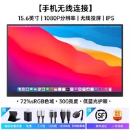 จอแสดงผลพกพา Langning 4K 2K สำหรับโทรศัพท์มือถือ จอภาพเสริมสำหรับโน้ตบุ๊ก 144Hz แบบพกพา หน้าจอสัมผัส