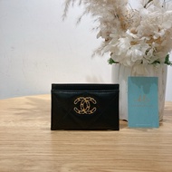 CHANEL 香奈兒19系列薄身卡片套19 CARD HOLDER LAMBSKIN