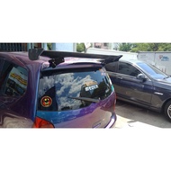 JS Racing Gt Wing Spoiler Nissan Livina Myvi 17 18 19 2020 Alza Jazz Viva Universal Bodykit