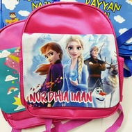 HADIAH-BEG SEKOLAH BUDAK/ KIDS BACKPACK/BEG TADIKA(FROZEN)-REORDER