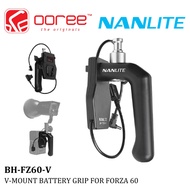 NANLITE BATTERY GRIP & POWER CONTROLLER V-MOUNT NPF FOR FORZA 60 & FS SERIES