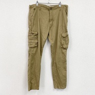 Wrangler 常規錐形工裝褲，米色，W38 碼，古著