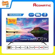 Aconatic LED WebOS TV  4K UHD HDR Smart TV สมาร์ททีวี ขนาด 50 นิ้ว รุ่น 50US200AN As the Picture One