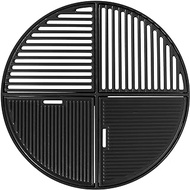 Cast Iron Round Grill Grate for Weber Kettle Accessories 8837, Weber 22.5" Charcoal Kettle Grills, 22 Inch Weber Master Touch Grill, Weber Premium Performer Grill, Charbroil Ceramic Grill &amp; Fire Pit