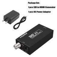 SDI to HDMI Converter Audio Video BNC to HDMI Adapter HD 3G SDI to HDMI & DC 5V 1A Adapter for Monit