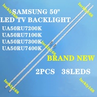 UA50RU7200K UA50RU7100 UA50RU7300 UA50RU7400 SAMSUNG 50" LED TV BACKLIGHT(LAMPU TV) SAMSUNG 50 INCH LED TV 50RU7200K UA50RU7200 50RU7200