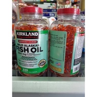 🦢Kirkland Wild Alaskan Fish Oil 1400 mg 230 Softgels