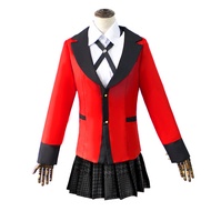 Anime Kakegurui Yumeko Jabami Cosplay Costumes Cartoon Jk Japanese School Girls Uniform Full Set Par