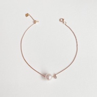 日本Akoya珍珠鑲鑽手鍊