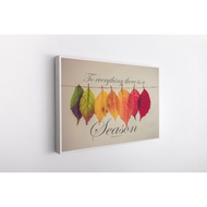 Canvas Wall Art Prints Bible Verses Canvas Print Poster (Ecclesiastes 3:1-8)