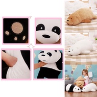 80cm Bare We Bears Pillow Cartoon Bear Grizzly Panda Soft Stuffed Doll Toy Plush