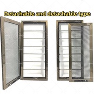 King Kong mesh guardrail aluminum alloy anti-theft window integrated lock frame middle frame child p