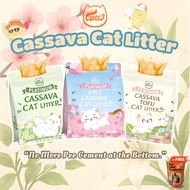 BEST DEAL ( FREE DEODORIZER  ) 🇲🇾𝘾𝘼𝙏𝙏𝙊 𝙉𝙊.𝟭 𝙇𝙤𝙘𝙖𝙡 𝘽𝙧𝙖𝙣𝙙 Premium Tofu Cassava Mixed Super Clumping Ca