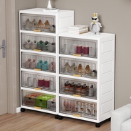 Plastic Shoe Cabinet Waterproof Material Outdoor Shoe Cabinet Shoe Cabinet