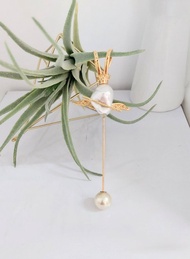 YU-CIAO 巴洛克天使珍珠別針