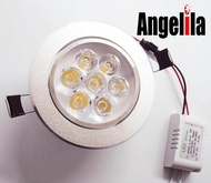 Angelila LED Ceiling Downlight 5W 7W 9W 12W 15W Round Recessed Lamp 200V-240V Led Bulb Bedroom Kitchen Indoor LED Spot Lighting