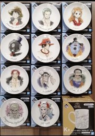 一番賞 海賊王 one piece 100冊 紀念 KL 賞 碟 共12種 日版