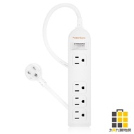 PowerSync Lightning Protection One Open Four Plug Extension Cord 1.2M/1.8M/2.7M/4.5M [Nine Times Nin