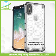 Ốp lưng Honeycomb chống sốc cho iPhone 16 Pro Max/15 Pro Max/14 Plus/13 Pro Max/12/12 Pro Max/11/11