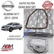 【ACM】NISSAN ORIGINAL ALMERA N17 AUTO FILTER GEAR BOX SET 31728-3MX0A