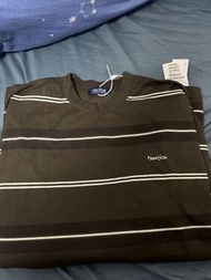 Nautica japan jp heavy weight tee t-shirt multi border