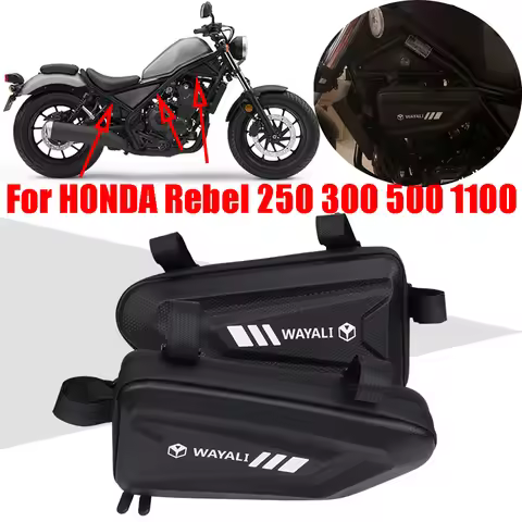 For HONDA Rebel CMX 250 300 500 CM CM300 CM500 CMX1100 CMX 1100 Rebel 1100 Motorcycle Side Bag Tool