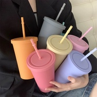 700 ml  Matte Tumbler (With Straw)