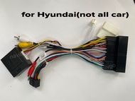 Naviivgo Canbus harness for Hyundai KIA car head unit stereo 16pin power