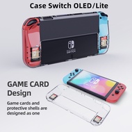 เคสใส Nintendo Switch OLED กันกระแทก เคส กรอบใส PC เคสแข็ง Switch Lite Protective Case