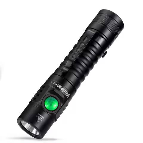 Wurkkos FC11C 519A USB-C Rechargeable EDC 18650 Flashlight Max Output 1200 LM IP68 Waterproof Magnet