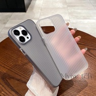 Skin feel frosted and transparent Case For iPhone 16 15 14 13 12 Pro Max Frosted soft cover Large ho