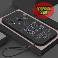 เคสโทรศัพท์ Vivo Y12 Vivo Y15 Vivo Y17 กรณีโทรศัพท์ BTS Bangtan Boys Series การ์ตูนออกแบบซิลิโคนอ่อนนุ่ม กรณีโทรศัพท์ TPU กรณีกันกระแทก กรณีป้องกันกล้อง