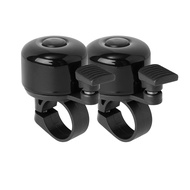 Bike Bell 2 Pack with Loud Melodious Sound Classic Mini Bicycle Bell for Kids Adults Bike Horn for R
