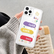 photo frame case for iphone 14ProMax 14pro 13 11 12 7 Plus X XR three colors ins letters cover