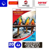 Joyko Glossy A4 210gsm Photo Paper, 20 Sheets GSP-A4-210