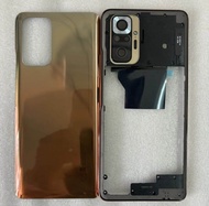 Kesing Housing Casing BackDoor Tutup Belakang + Bezel Samping XIAOMI REDMI NOTE 10 ORIGINAL | Back D